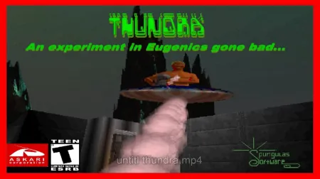 Portada de Thundra – Alien Wackiness from the future