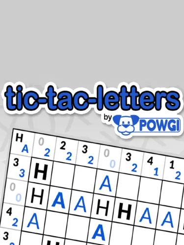 Portada de Tic-Tac-Letters by POWGI