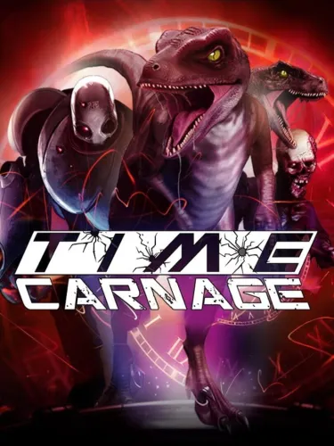 Portada oficial del videojuego Time Carnage
