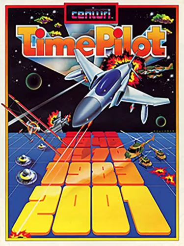 Portada de Time Pilot