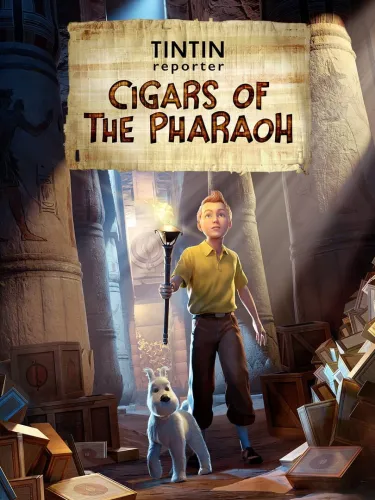 Portada de Tintin Reporter: Cigars of the Pharaoh
