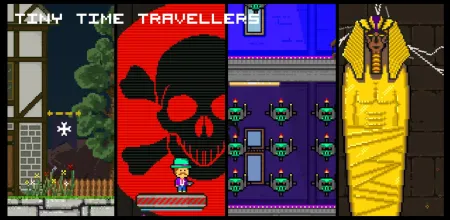 Portada de Tiny Time Travellers