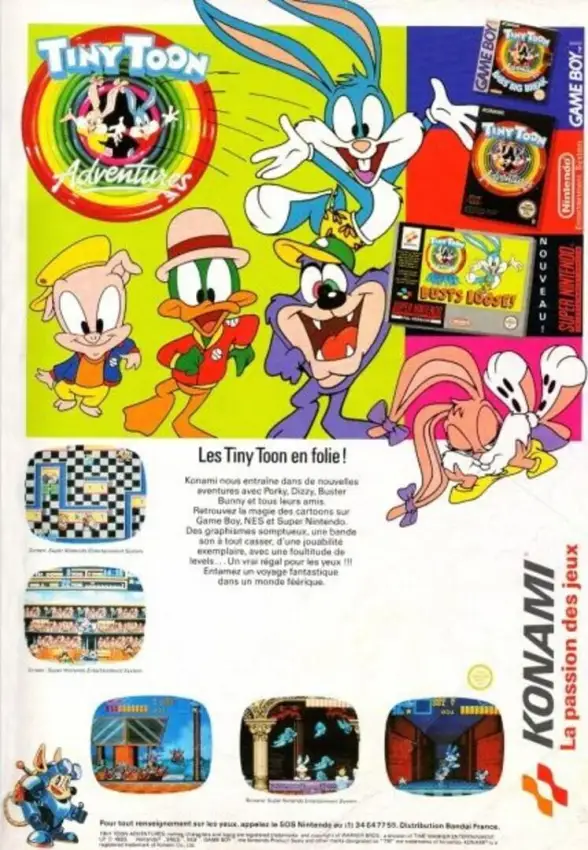 Tiny Toon Adventures: Buster Busts Loose!