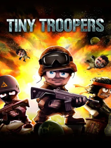 Portada oficial del videojuego Tiny Troopers