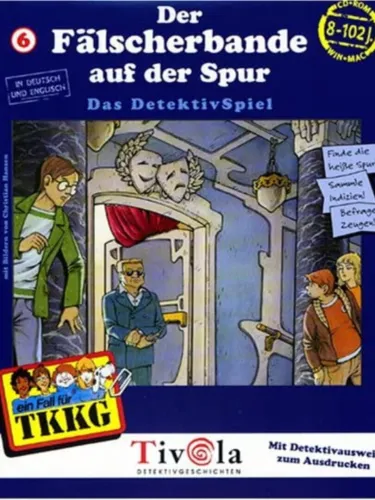 Portada de TKKG: Der Fälscherbande auf der Spur