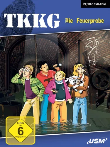 Portada de TKKG: Die Feuerprobe