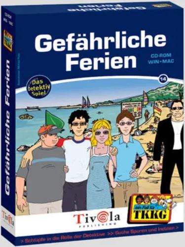 Portada de TKKG: Gefährliche Ferien