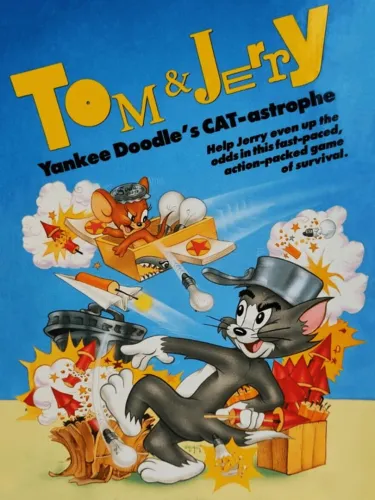 Portada de Tom & Jerry: Yankee Doodle’s Cat-astrophe