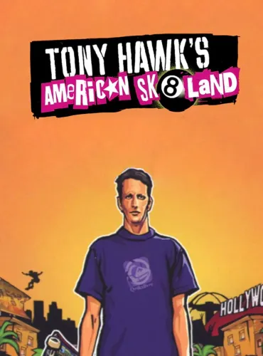 Portada oficial del videojuego Tony Hawk’s American Sk8land