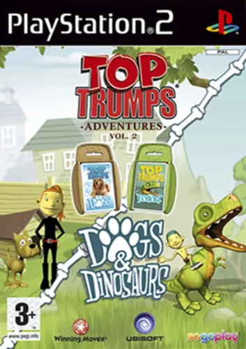 Portada de Top Trumps: Dogs & Dinosaurs