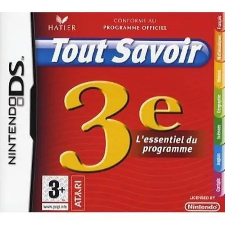 Portada de Tout Savoir: 3E