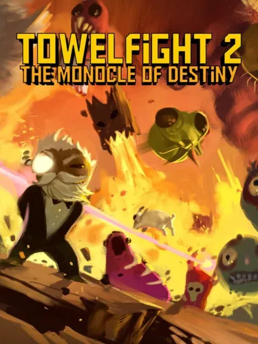 Portada oficial del videojuego Towelfight 2: The Monocle of Destiny