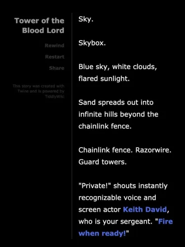 Portada de Tower of the Blood Lord