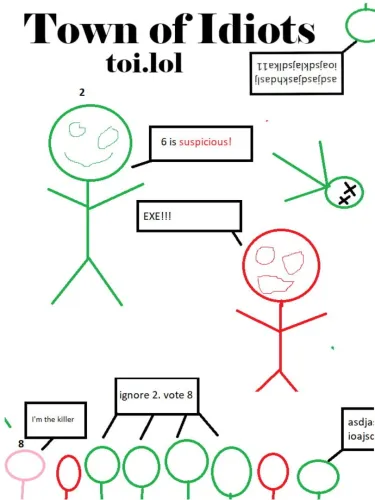 Portada de Town of idiots