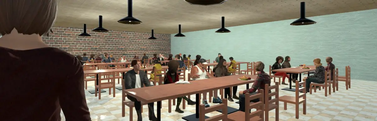 Tractage aux Portes 2: Mob a la Cafeteria