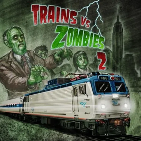 Portada de Trains Vs Zombies 2