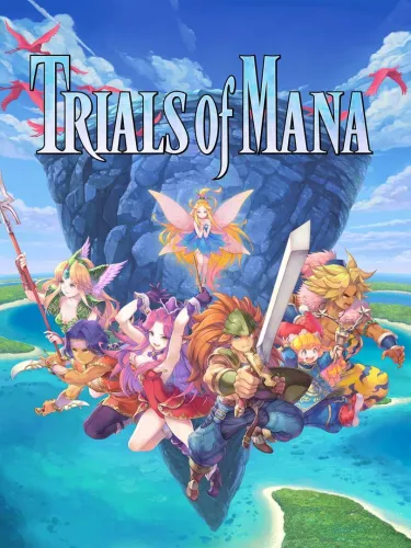 Portada de Trials of Mana