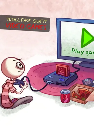 Portada de Trollface Quest: Video Games