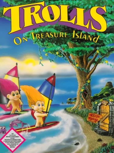Portada de Trolls on Treasure Island