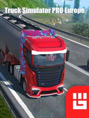 Portada oficial del videojuego Truck Simulator PRO Europe