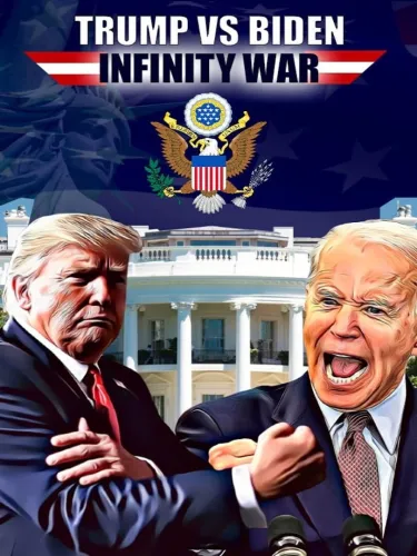 Portada de Trump vs Biden: Infinity war