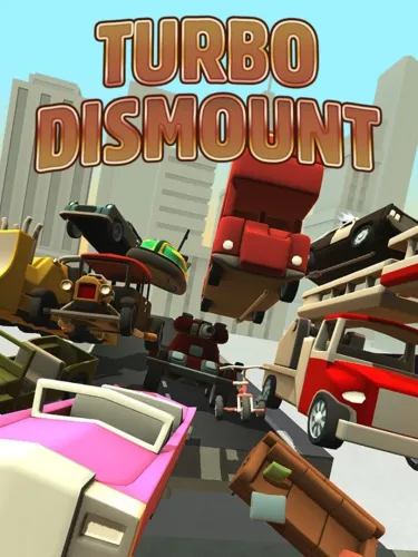 Portada oficial del videojuego Turbo Dismount