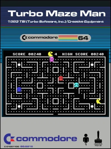 Portada de Turbo Maze Man