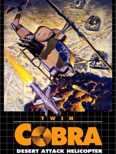 Portada de Twin Cobra: Desert Attack Helicopter