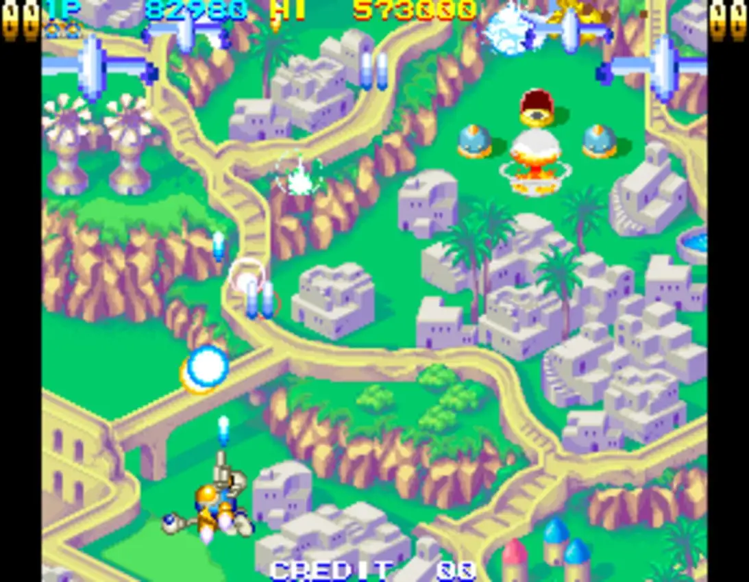 TwinBee Yahho!: Fushigi no Kuni de Ooabare!!