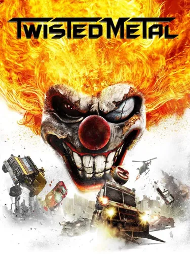 Portada oficial del videojuego Twisted Metal