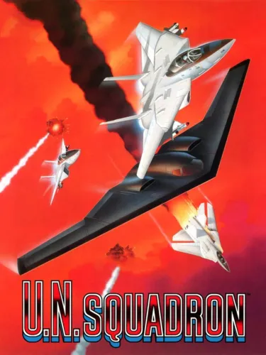 Portada de U.N. Squadron