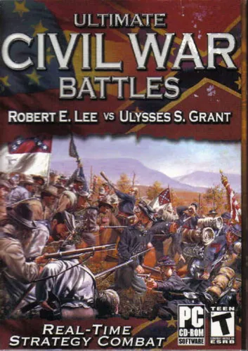 Portada de Ultimate Civil War Battles: Robert E. Lee vs. Ulysses S. Grant