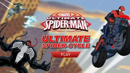 Portada de Ultimate Spider-Man: Ultimate Spider-Cycle