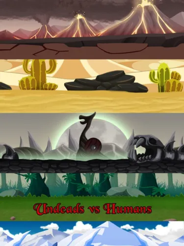 Portada de Undeads vs. Humans