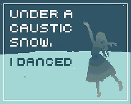 Portada de Under a Caustic Snow, I Danced