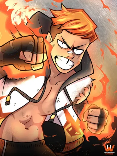 Portada oficial del videojuego Underground Warriors