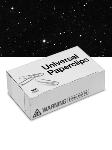 Portada de Universal Paperclips