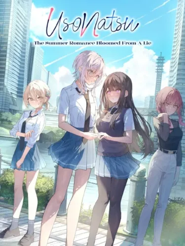 Portada de UsoNatsu: The Summer Romance Bloomed From a Lie