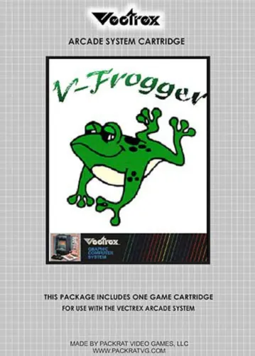 Portada oficial del videojuego V-Frogger