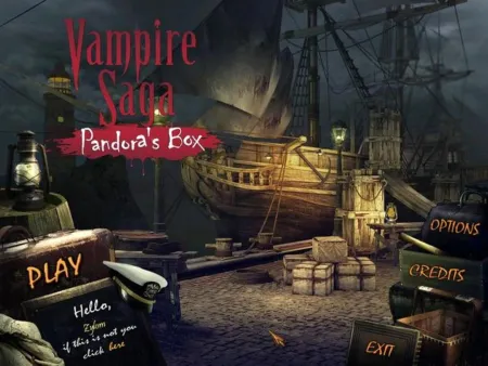 Portada de Vampire Saga: Pandoras Box