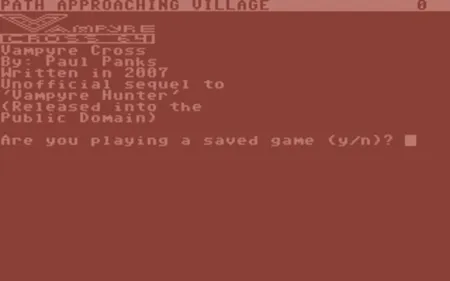 Portada de Vampyre Cross