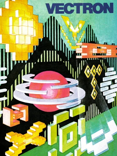 Portada oficial del videojuego Vectron