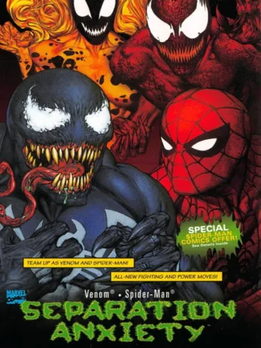Portada de Venom/Spider-Man: Separation Anxiety