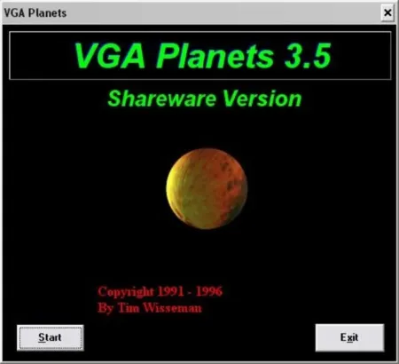 Portada de VGA Planets