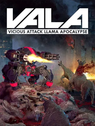 Portada de Vicious Attack Llama Apocalypse