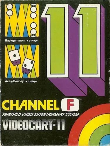 Portada de Videocart-11: Backgammon, Acey-Deucey