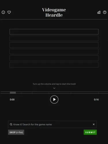 Portada de Videogame Heardle