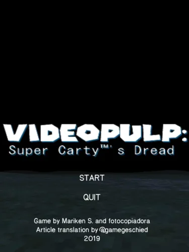 Portada de Videopulp: Super Carty’s Dread