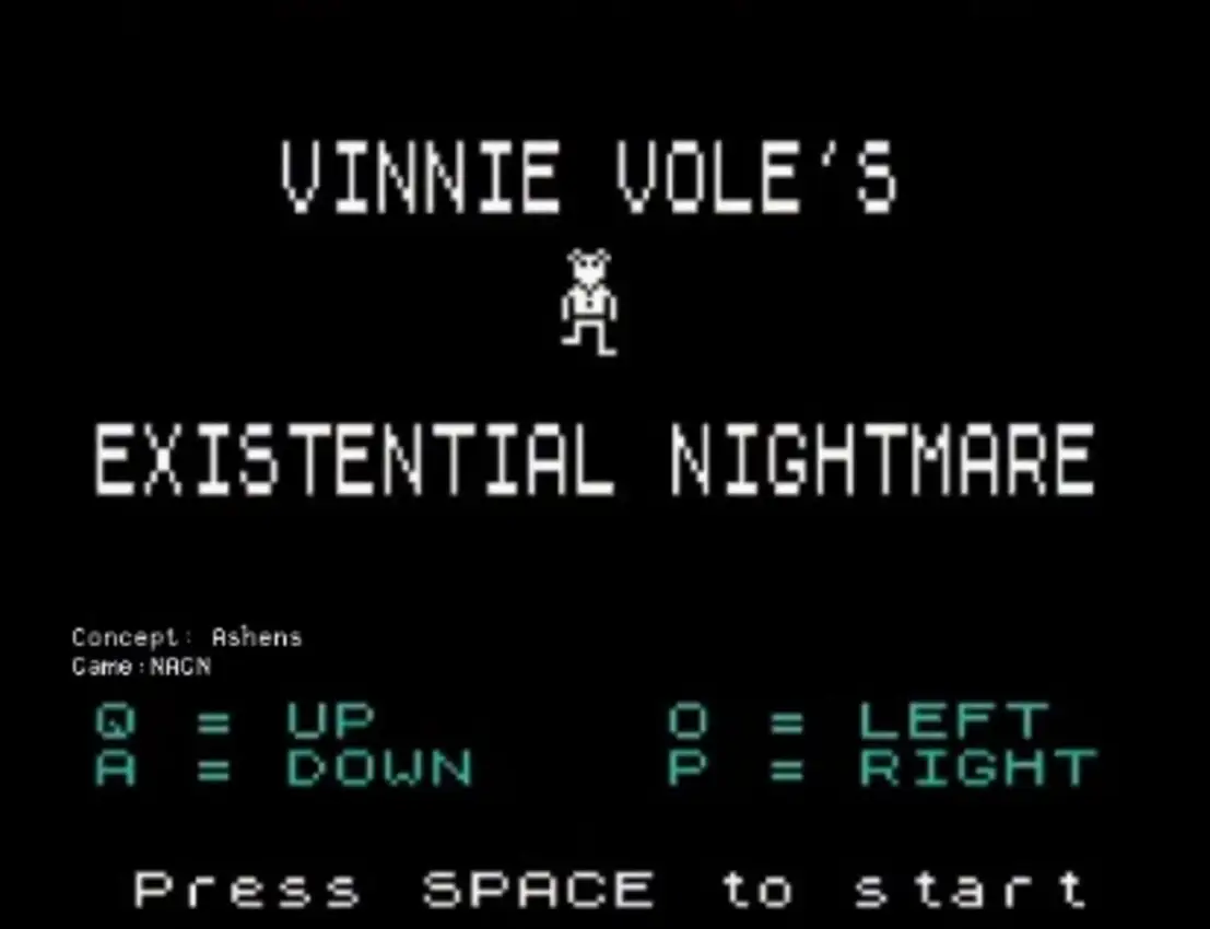 Vinnie Vole’s Existential Nightmare