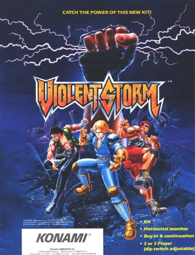 Portada de Violent Storm New